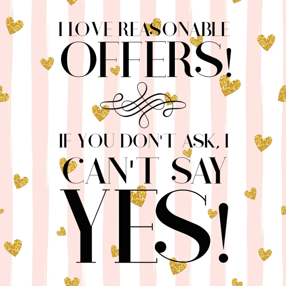 I love offers! 💕💕⭐️⭐️
